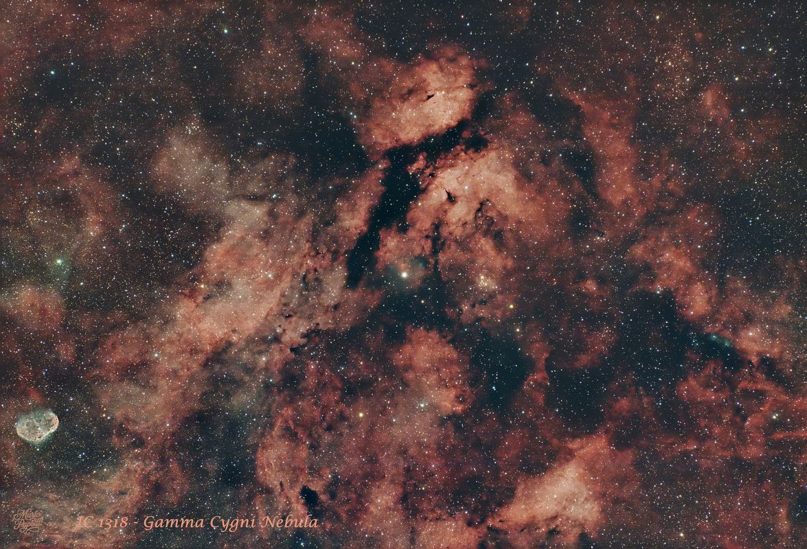 IC 1318 Gamma Cygni Nebula Sadr Region