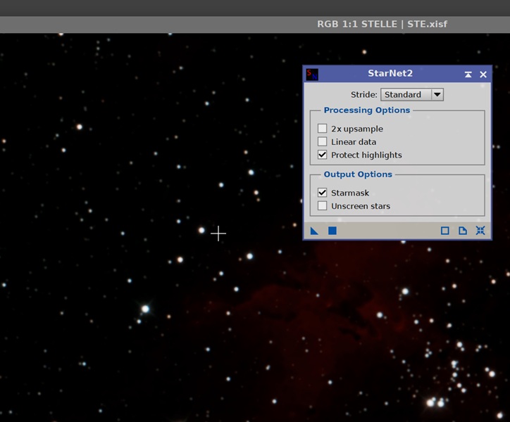 StarNet2 - Star Mask